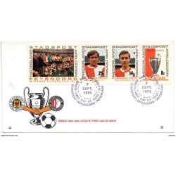Sobre de primer dia de 1972 Feyenord