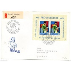 Carta  certificada con matasellos commemorativo de 1963 n Hb18