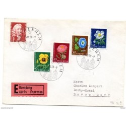 Carta  expresso con matasellos commemorativo de 1958 n 61620