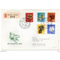 Carta  certificada con matasellos commemorativo de 1965  n 75963