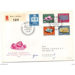 Carta  certificada con matasellos commemorativo de 1961  n  67781