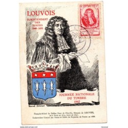 Tarjeta maxima de 1947 francia