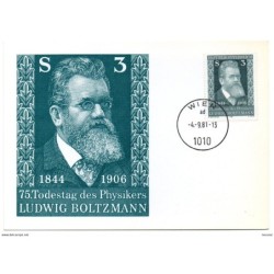 Carta maxima de austria de 1981