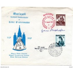 Carta con matasellos commemorativo de 1958