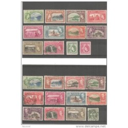 2 fichas de sellos de trinidad y tobago 15970