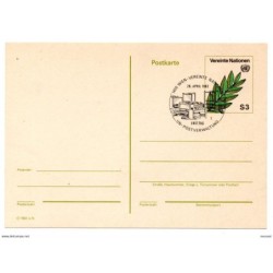 Entero postal de vereinte nationen