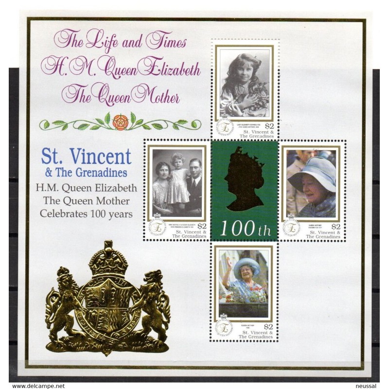 HB st vincent queen elizabeth HB st vincent queen elizabeth