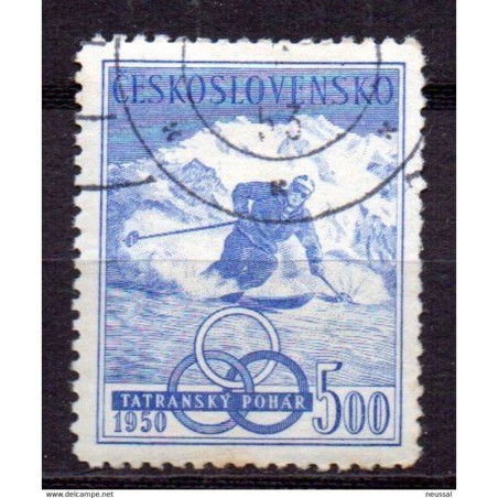 Sello  n 523  checoslovaquia