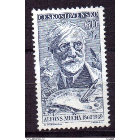 Sello  n 1121  checoslovaquia