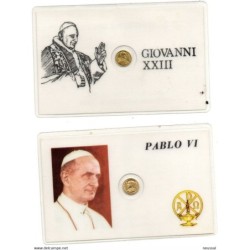 2 monedas pequeñas de Papas