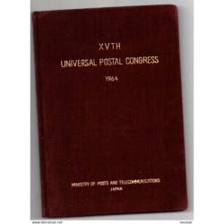 Libro de universal postal congress de 1964