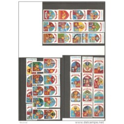 Ficha sellos de rumania serie 29943013 304064