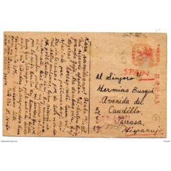 Entero postal de 1948   japon