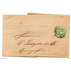 Carta  de 1873 Austria