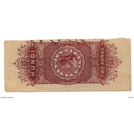 Papel de la india de 1898