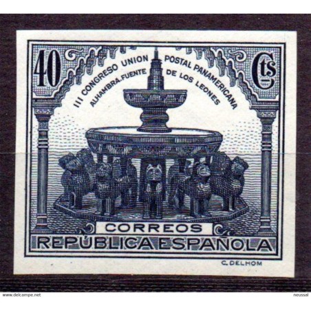 Sello n 609s España