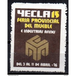 Viñeta de yecla feria del mueble 1976