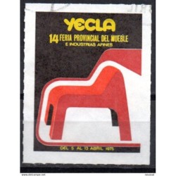 Viñeta de yecla feria del mueble 1975