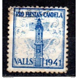 Viñeta de pro fiestas candela de 1941