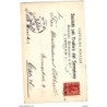 Tarjeta postal  circulada  societa pel traforo del sempione
