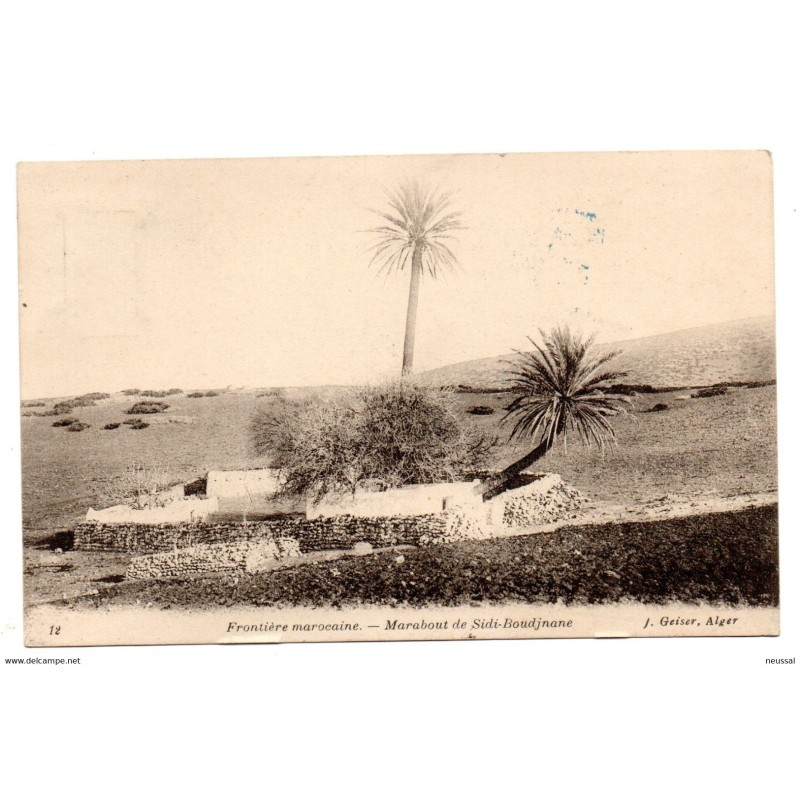 Postal circulada de frontiere marocaine sidiboudjanane Postal circulada de frontiere marocaine sidiboudjanane