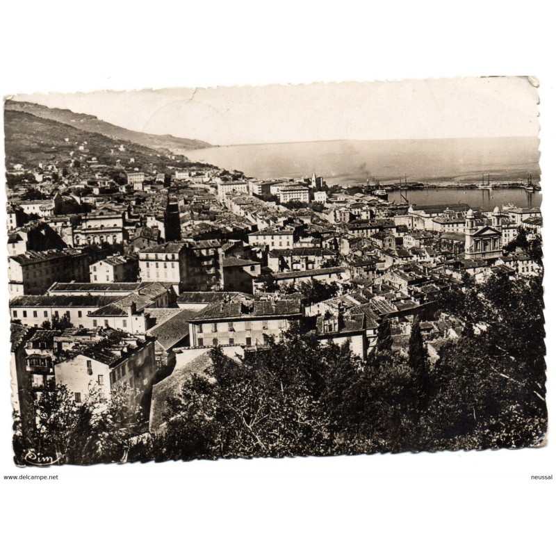 Postal circulada con censura de 1940 Bastia Postal circulada con censura de 1940 Bastia