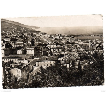 Postal circulada  con censura  de 1940 Bastia