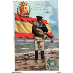 Postal circulada coN MATASELLOS DE 1906