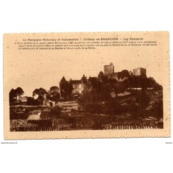 Postal  chateau de brancionles remparts