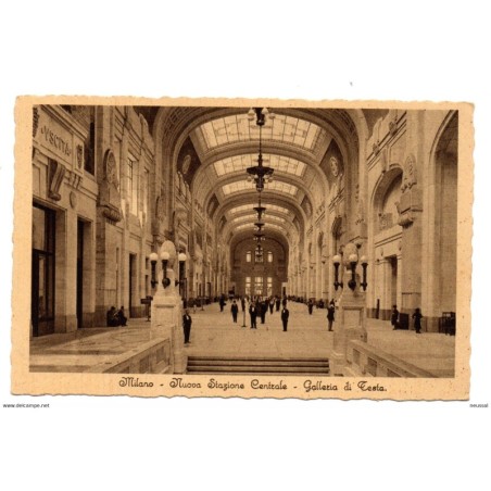 Postal  milano  nuova stazione centrale