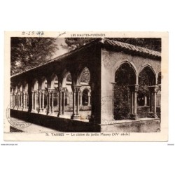 Postal circulada con censura militar  valencia del cid de 1943 Tarbes