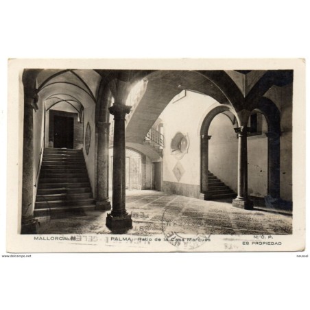 Postal circulada de palma de mallorca