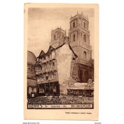 Postal de rennes  la maison de  doguesclin