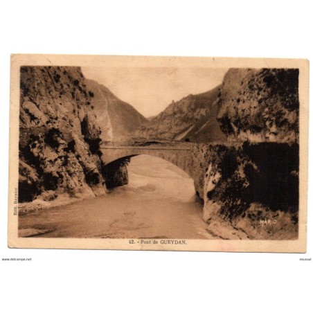 Postal de  pont de gueydan