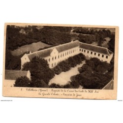 Postal  de villeblevin circulada de 1954
