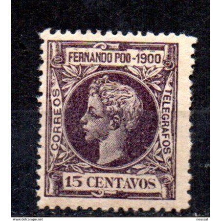 Sello n 87 fernando po