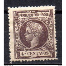 Sello n 77 fernando po
