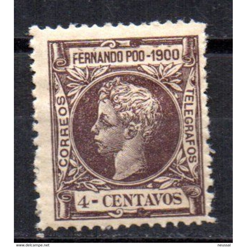 Sello n 77 fernando po Sello n 77 fernando po