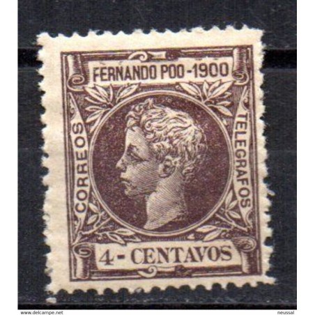 Sello n 77 fernando po