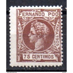 Sello n 145  fernando po