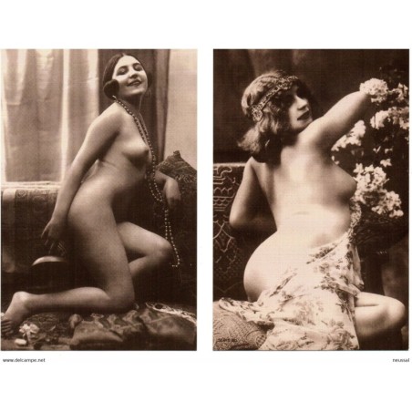 Reproducción de postales de desnudos