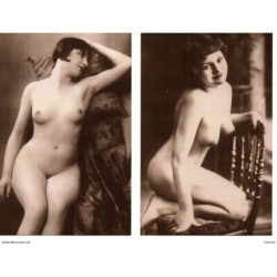 Reproducción de postales de desnudos