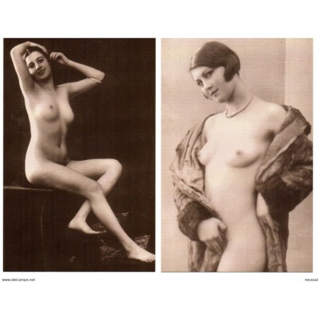 Reproducción de postales de desnudos