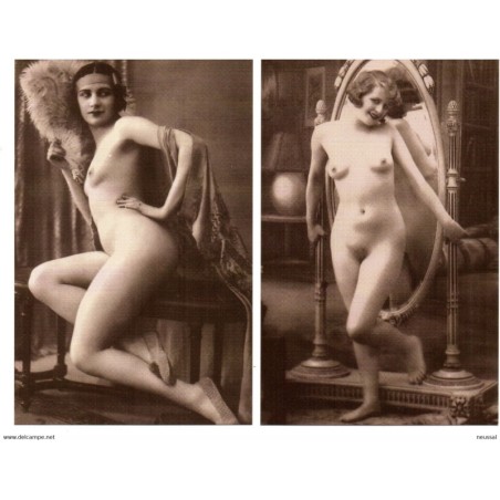 Reproducción de postales de desnudos