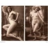 Reproducción de postales de desnudos