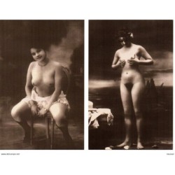 Reproducción de postales de desnudos