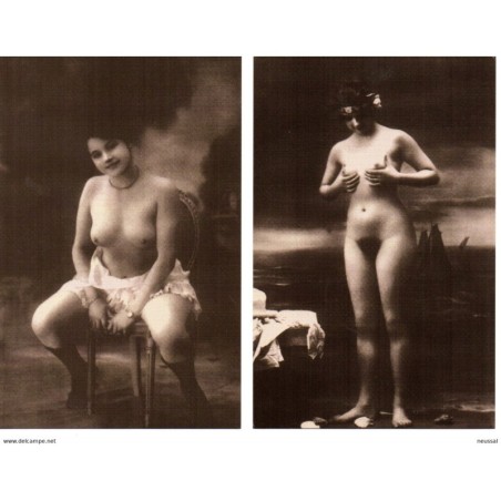 Reproducción de postales de desnudos