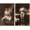 Reproducción de postales de desnudos