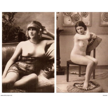 Reproducción de postales de desnudos