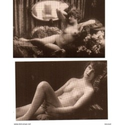 Reproducción de postales de desnudos